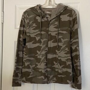 Sonoma Green and Gray Camo Hoodie